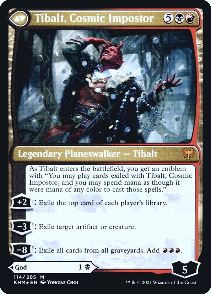 Valki, God of Lies // Tibalt, Cosmic Impostor - Foil