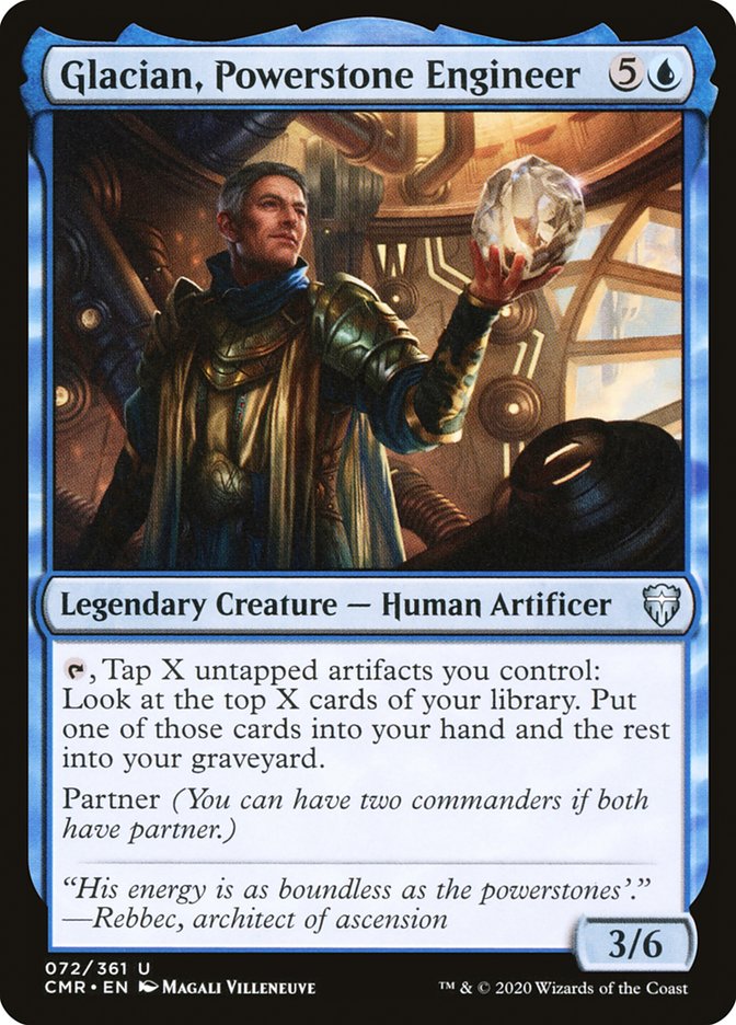 Glacian, Powerstone Engineer - Foil