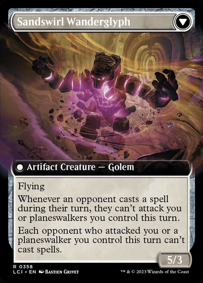 Unstable Glyphbridge // Sandswirl Wanderglyph - Foil