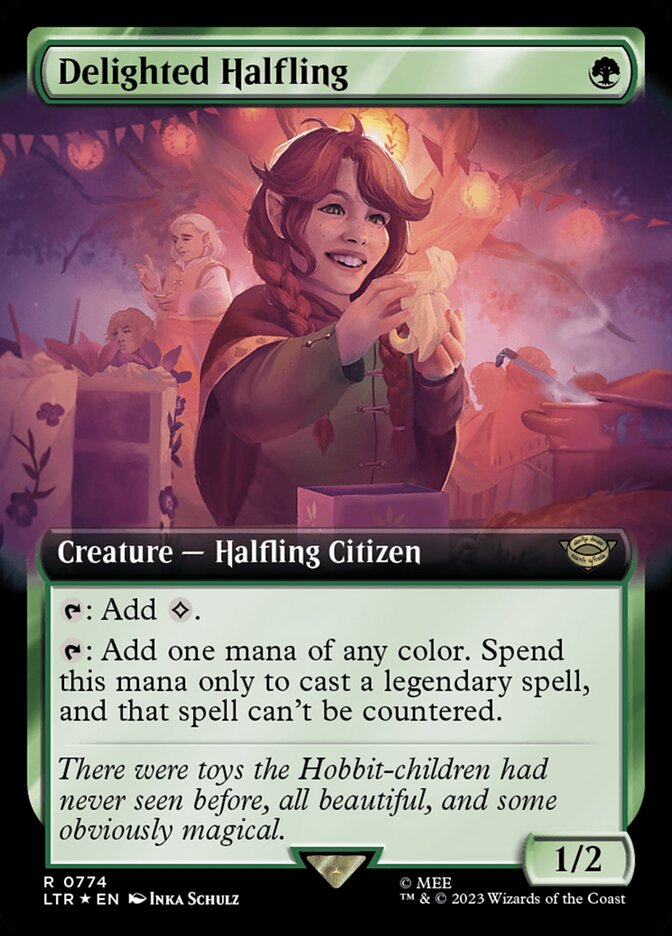 Delighted Halfling - Surge Foil