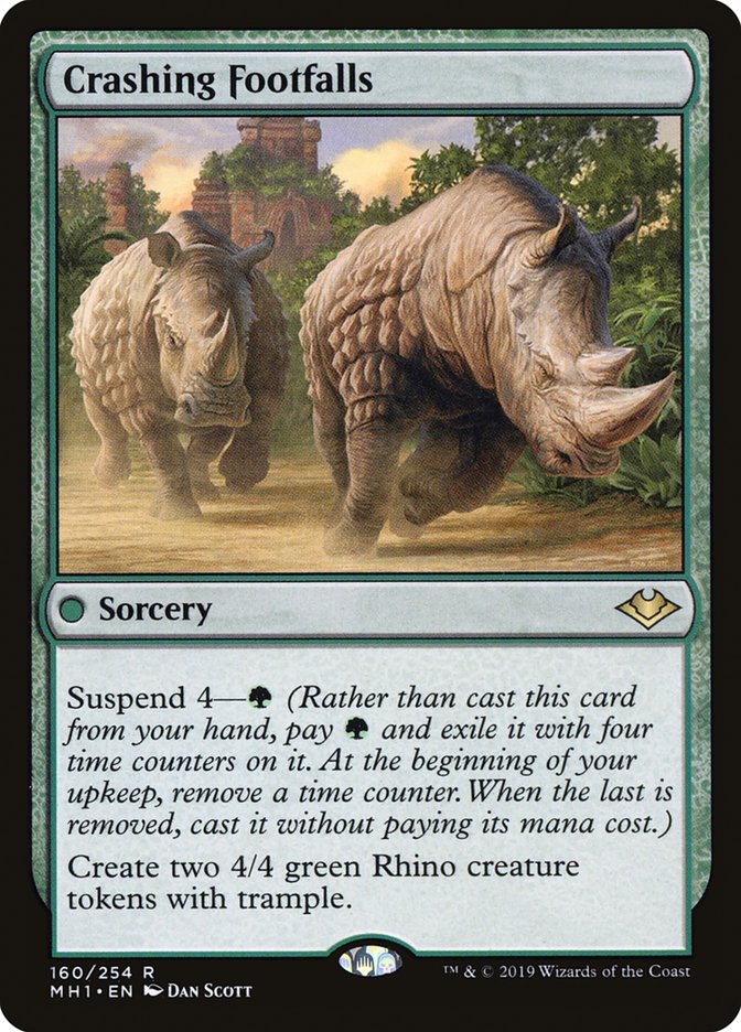 Crashing Footfalls - Foil