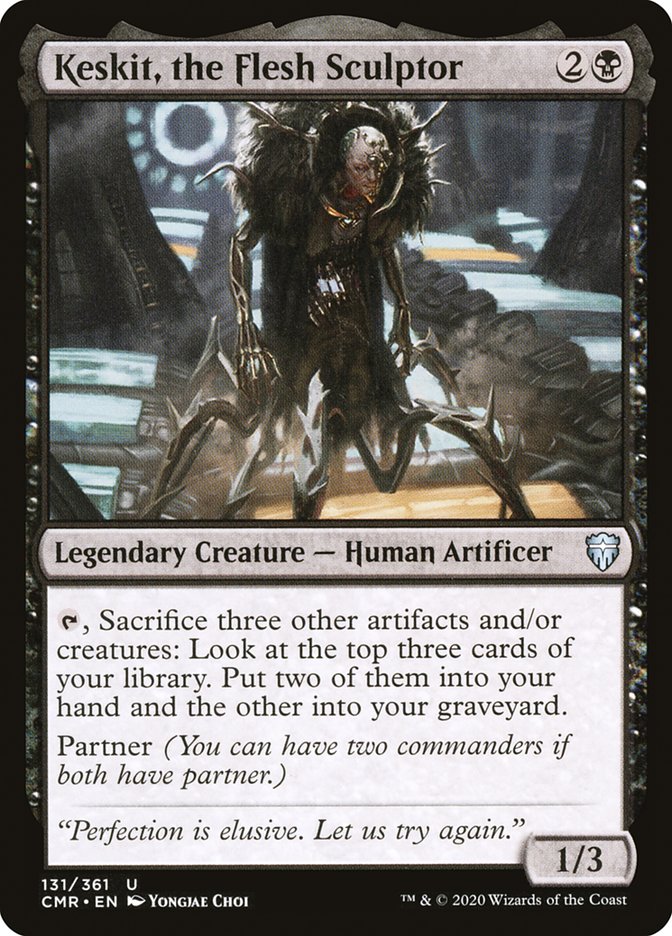 Keskit, the Flesh Sculptor - Foil