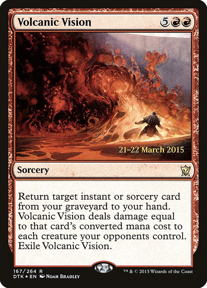 Volcanic Vision - Foil