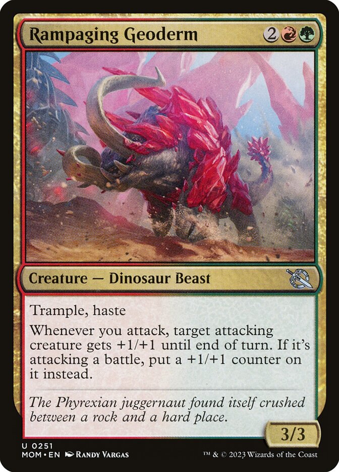 Rampaging Geoderm - Foil