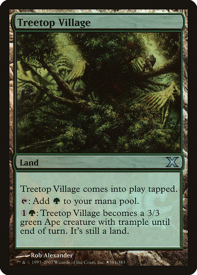 Treetop Village - Foil