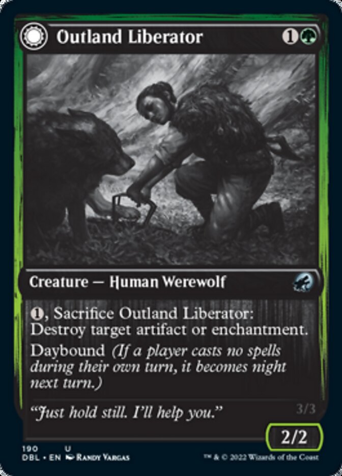 Outland Liberator // Frenzied Trapbreaker - Foil