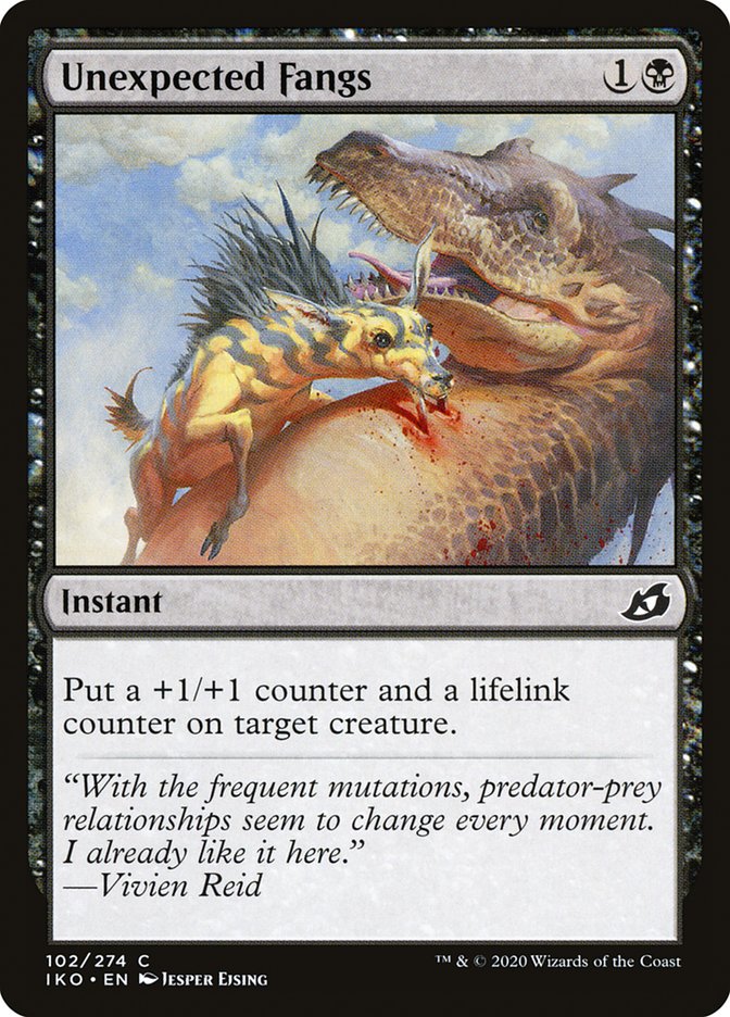 Unexpected Fangs - Foil