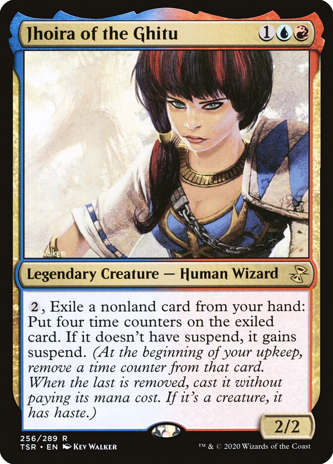 Jhoira of the Ghitu - Foil