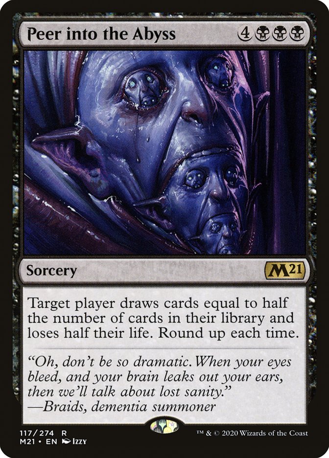 Peer into the Abyss - Foil