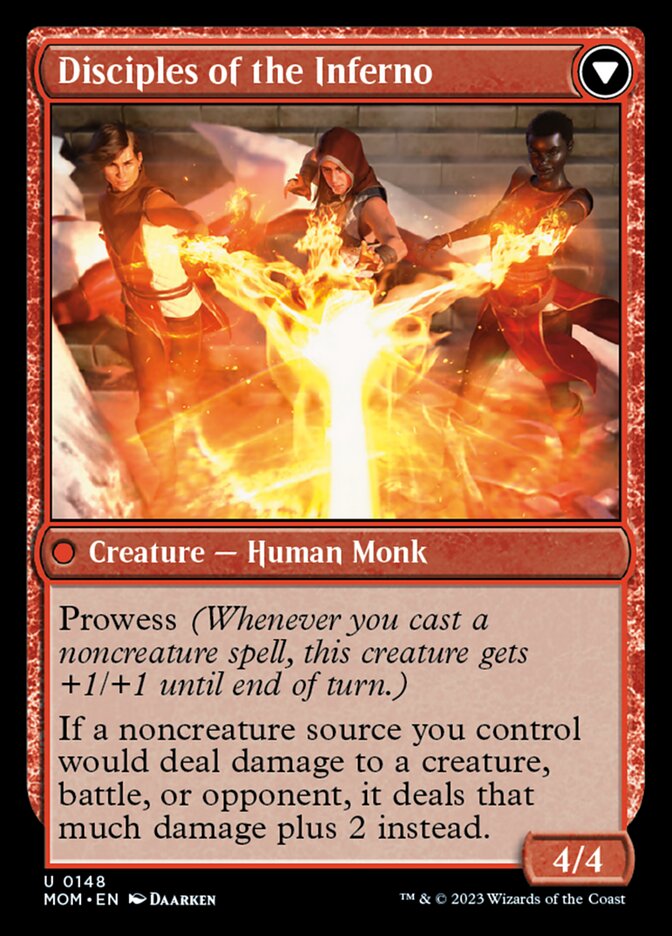Invasion of Regatha // Disciples of the Inferno - Foil