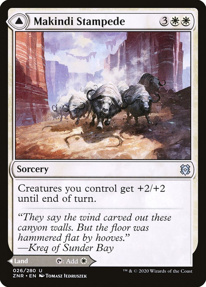 Makindi Stampede // Makindi Mesas - Foil