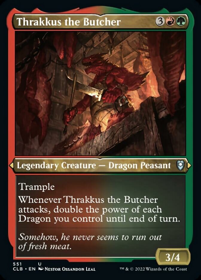 Thrakkus the Butcher - Foil