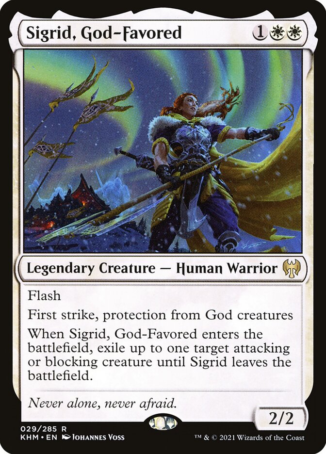 Sigrid, God-Favored - Foil