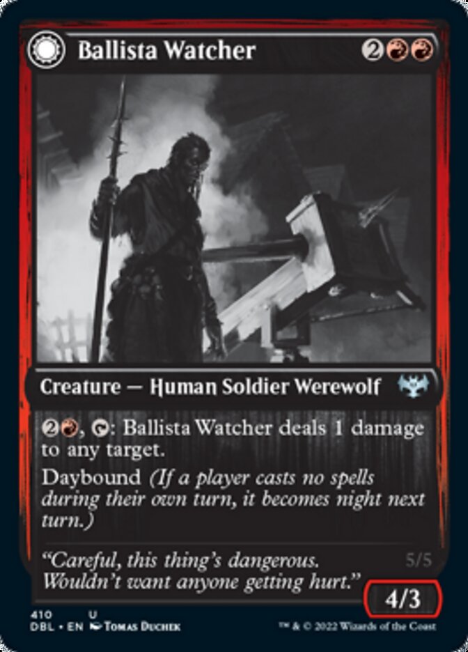 Ballista Watcher // Ballista Wielder - Foil