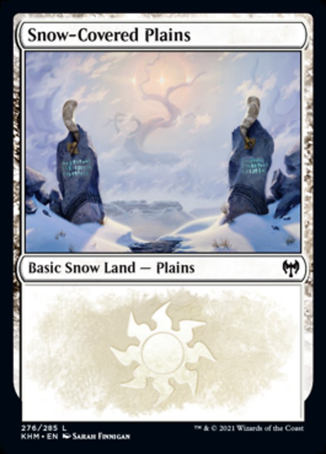 Snow-Covered Plains - Foil