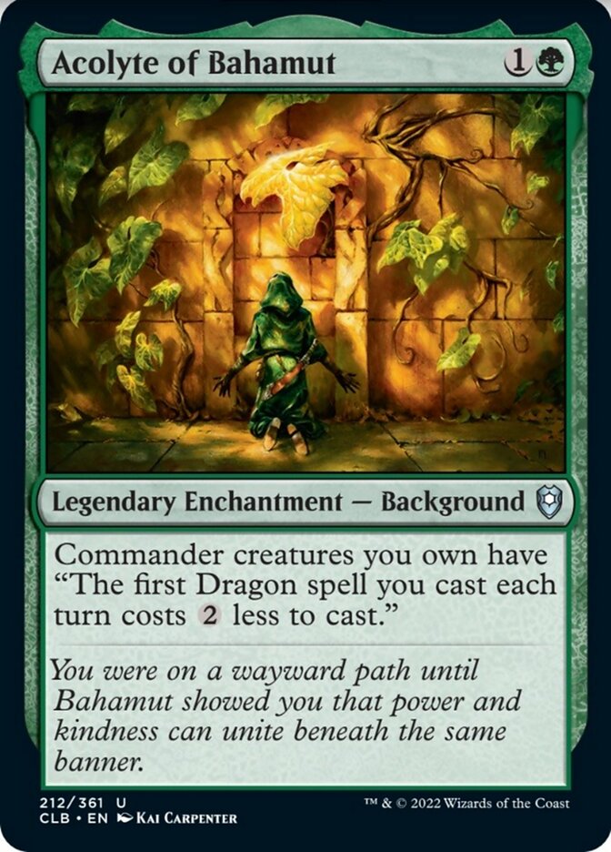 Acolyte of Bahamut - Foil