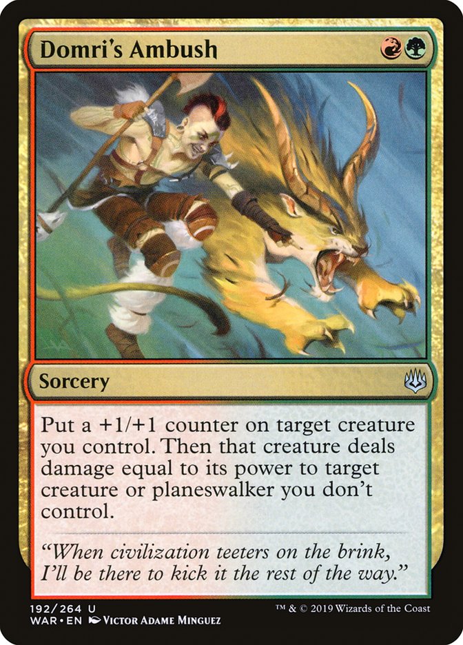 Domri's Ambush - Foil