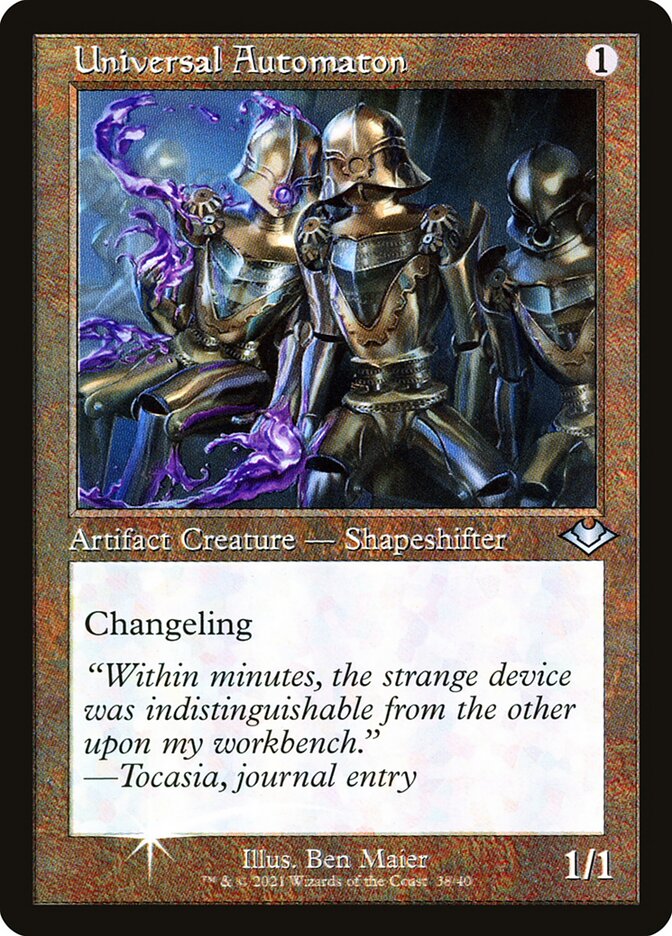 Universal Automaton - Foil
