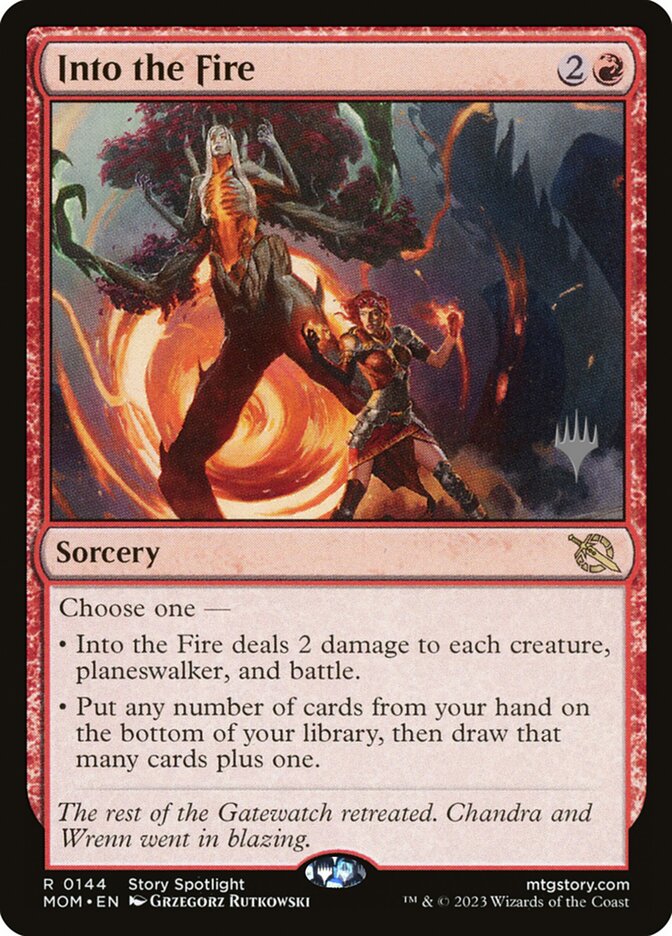Into the Fire - Foil