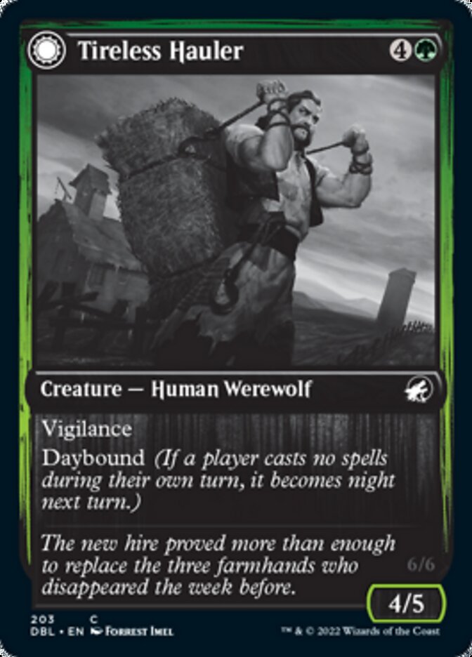 Tireless Hauler // Dire-Strain Brawler