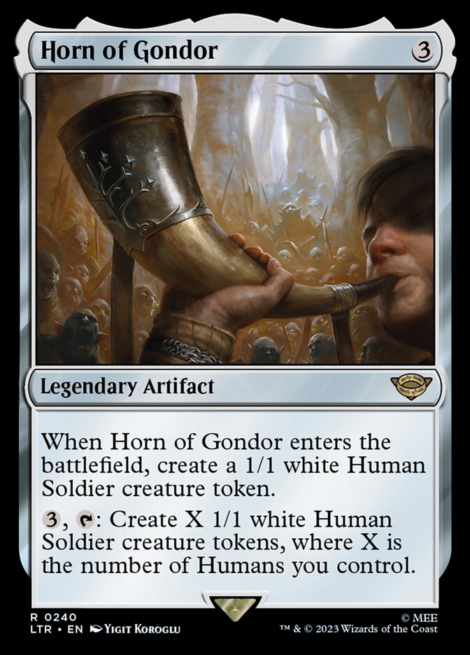 Horn of Gondor - Foil