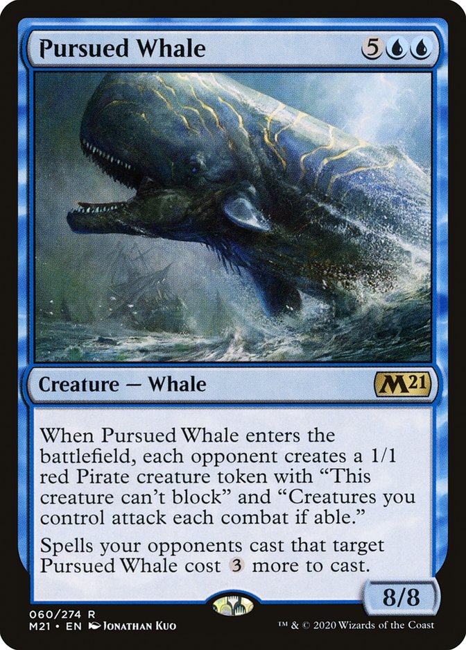 Pursued Whale - Foil