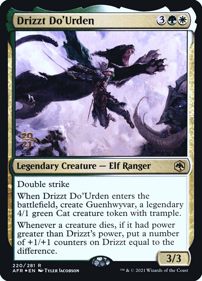 Drizzt Do'Urden - Foil