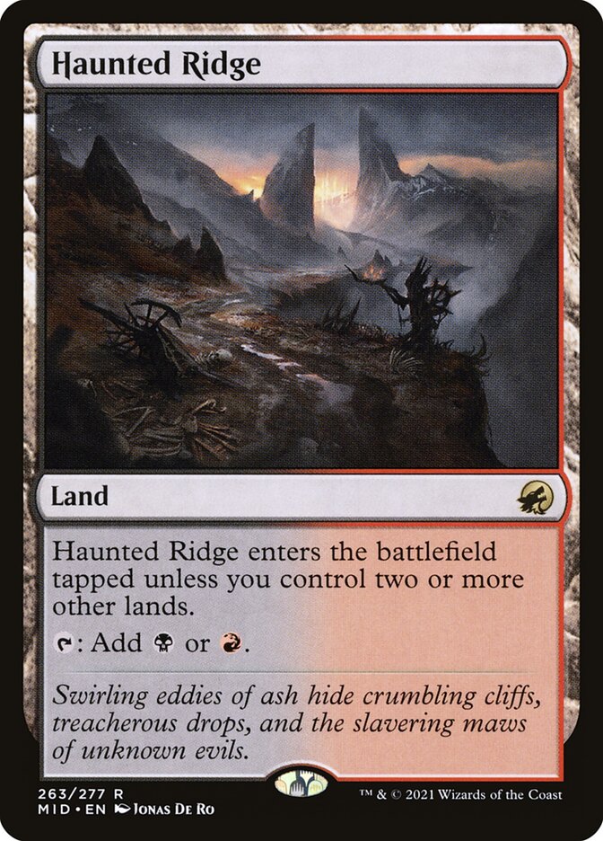 Haunted Ridge - Foil