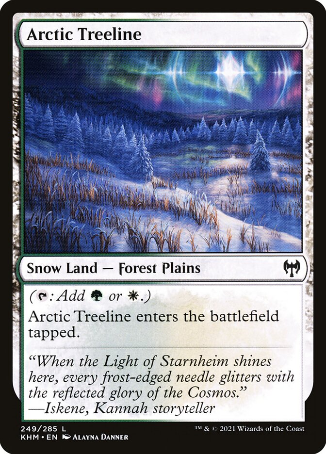 Arctic Treeline - Foil
