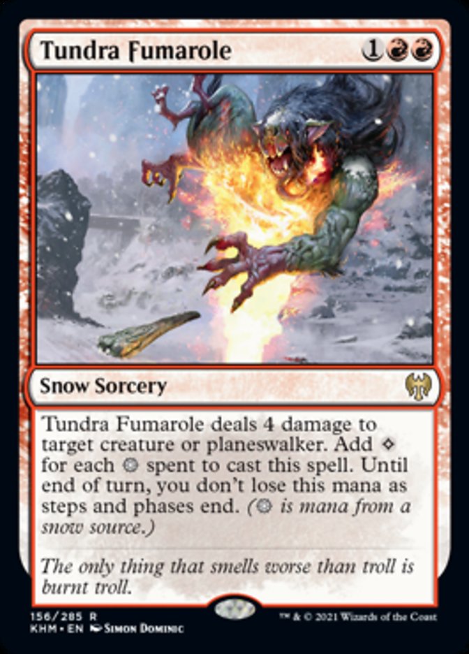 Tundra Fumarole - Foil