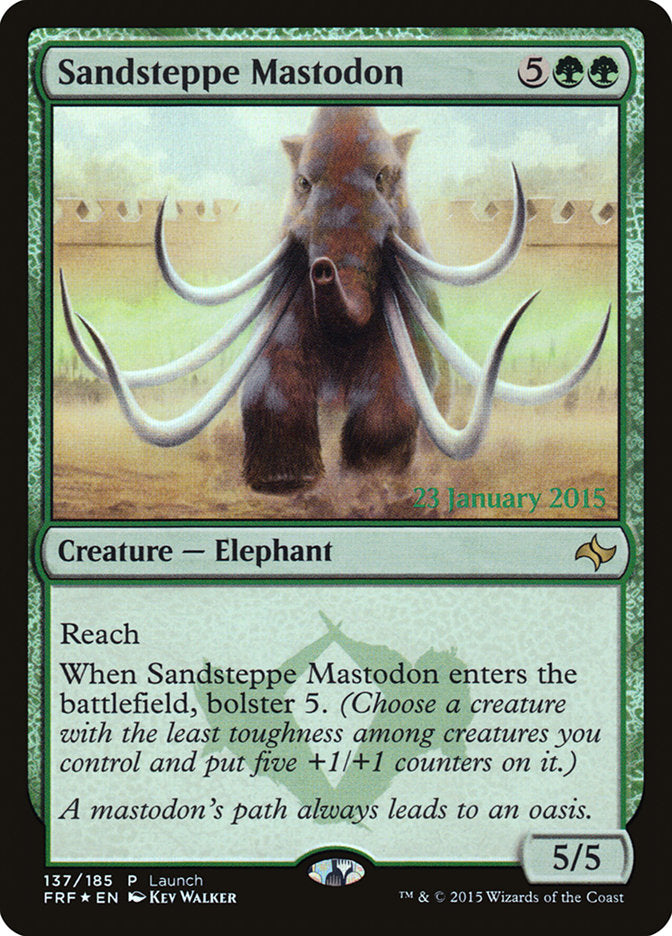 Sandsteppe Mastodon - Foil