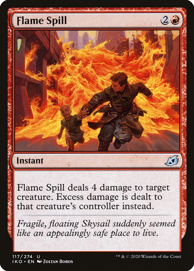 Flame Spill - Foil