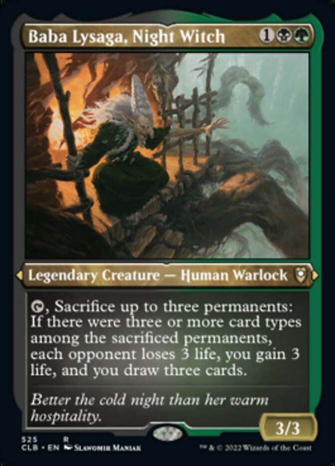 Baba Lysaga, Night Witch - Foil