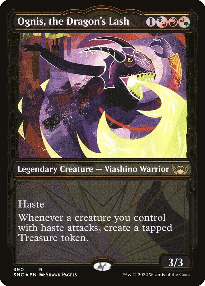 Ognis, the Dragon's Lash - Gilded Foil