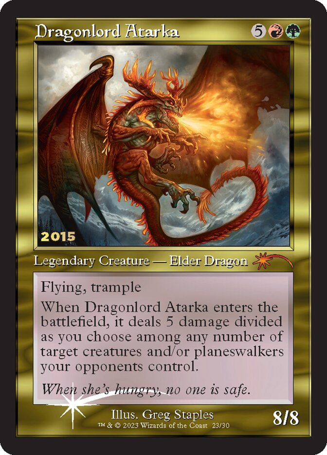 Dragonlord Atarka - Foil
