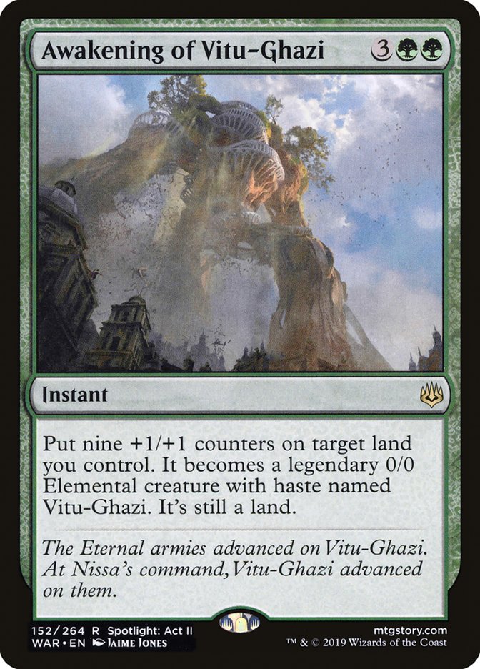 Awakening of Vitu-Ghazi - Foil