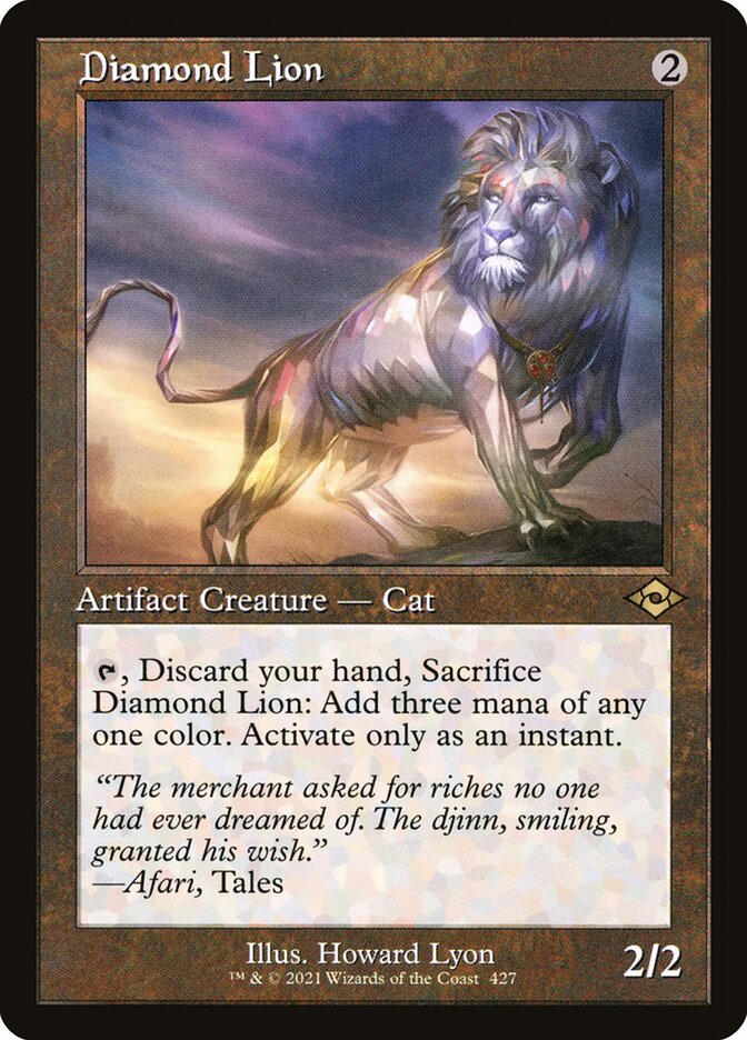 Diamond Lion - Foil