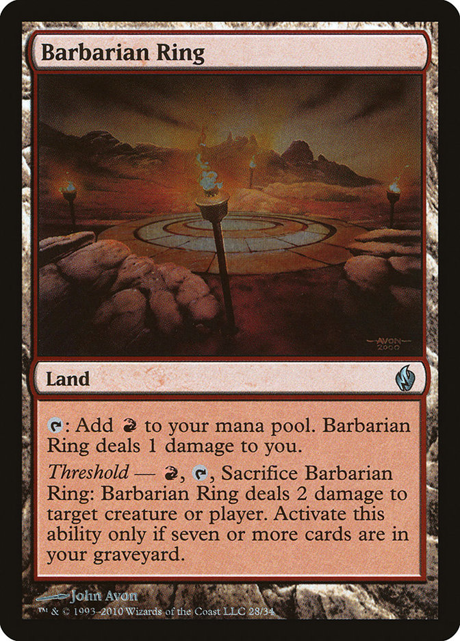 Barbarian Ring - Foil
