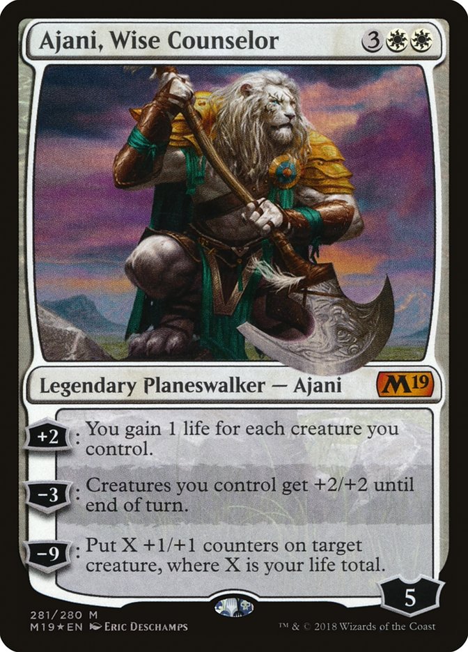 Ajani, Wise Counselor - Foil