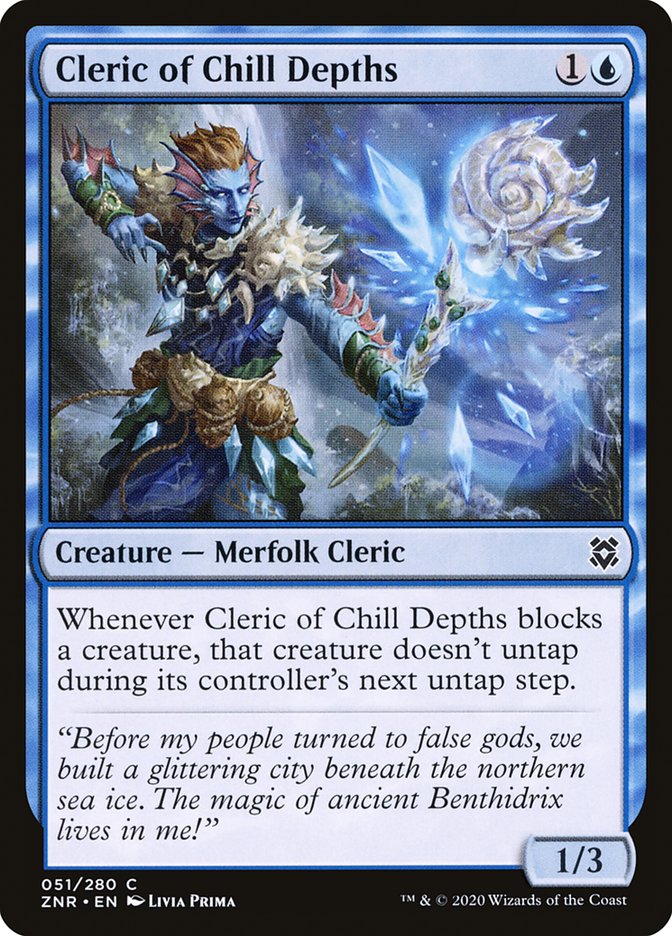 Cleric of Chill Depths - Foil