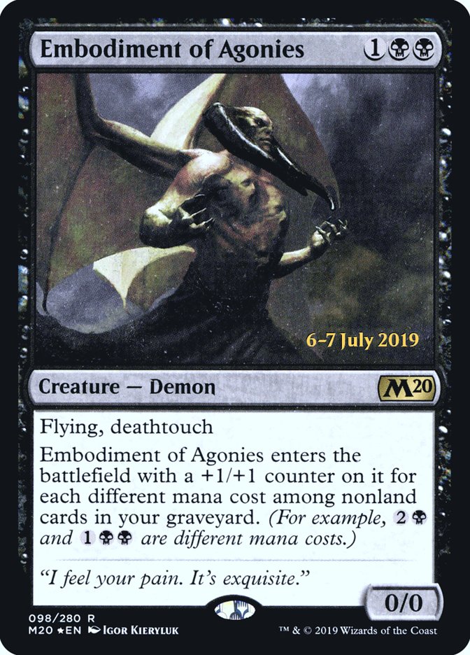 Embodiment of Agonies - Foil