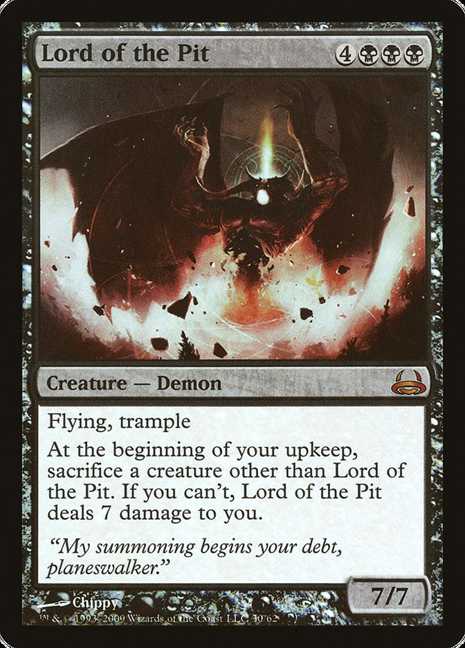 Lord of the Pit - Foil