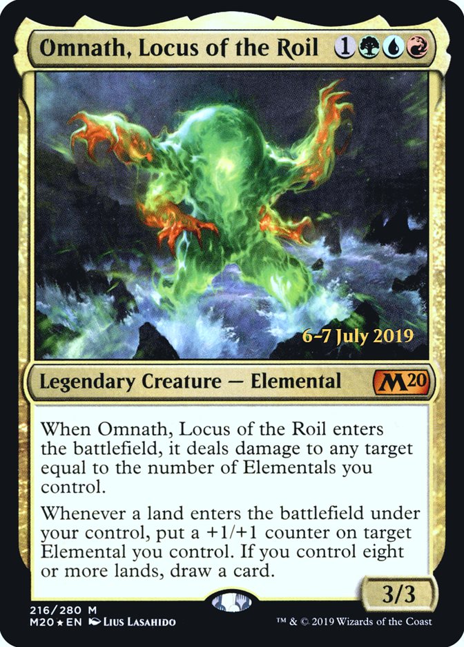 Omnath, Locus of the Roil - Foil