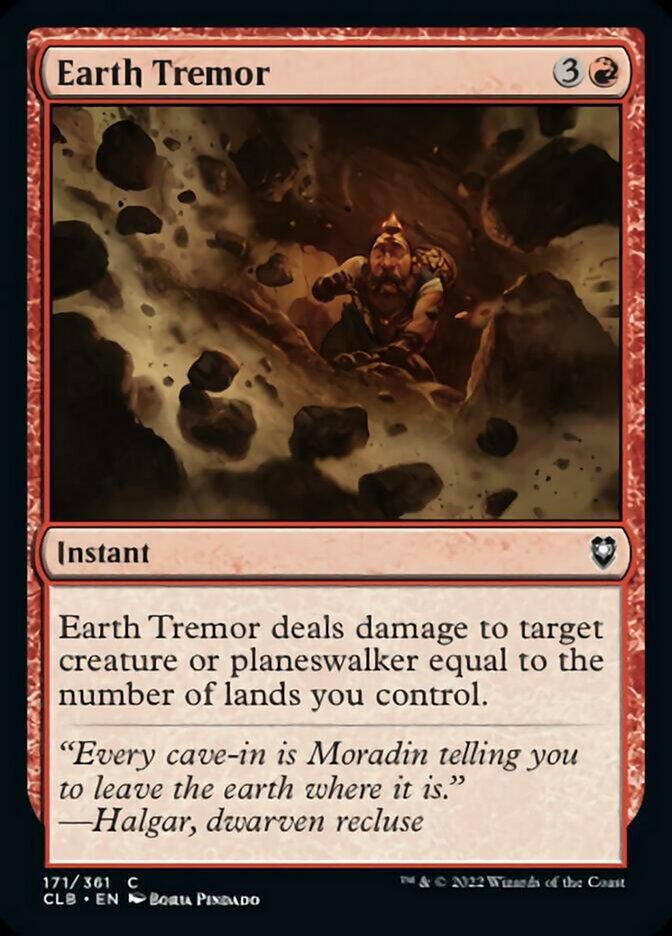 Earth Tremor - Foil