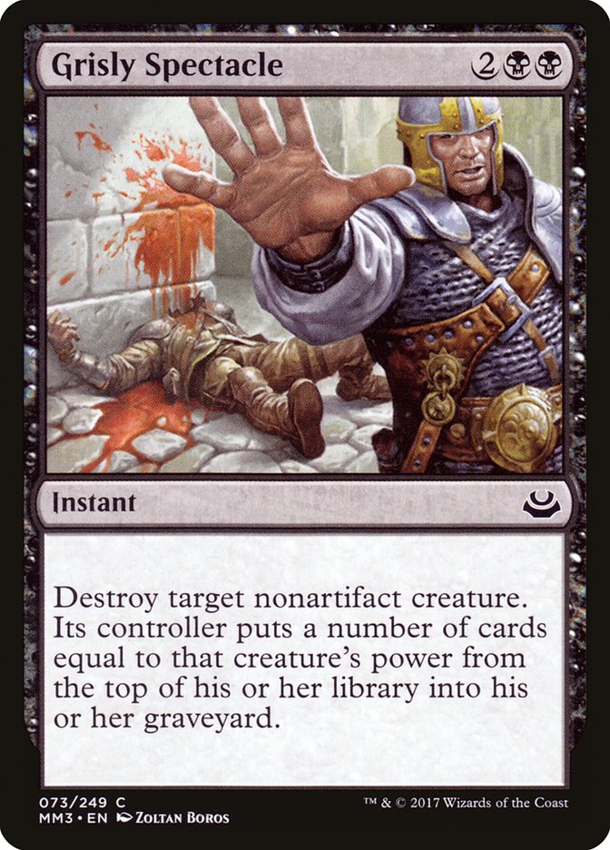 Grisly Spectacle - Foil