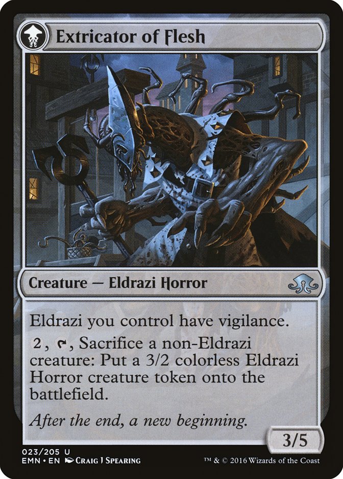 Extricator of Sin // Extricator of Flesh - Foil