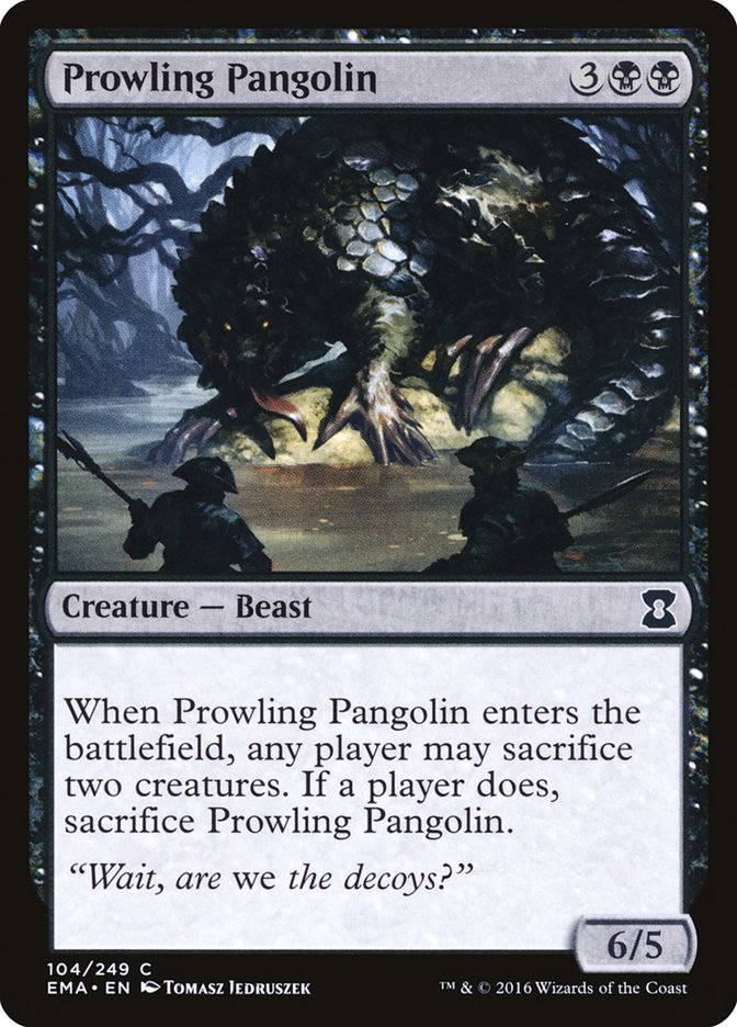 Prowling Pangolin - Foil