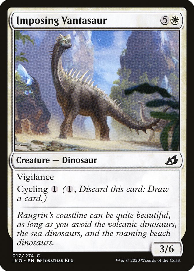 Imposing Vantasaur - Foil