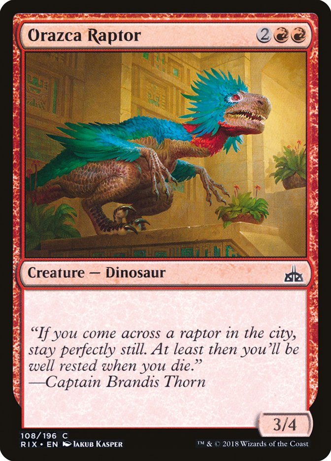 Orazca Raptor - Foil