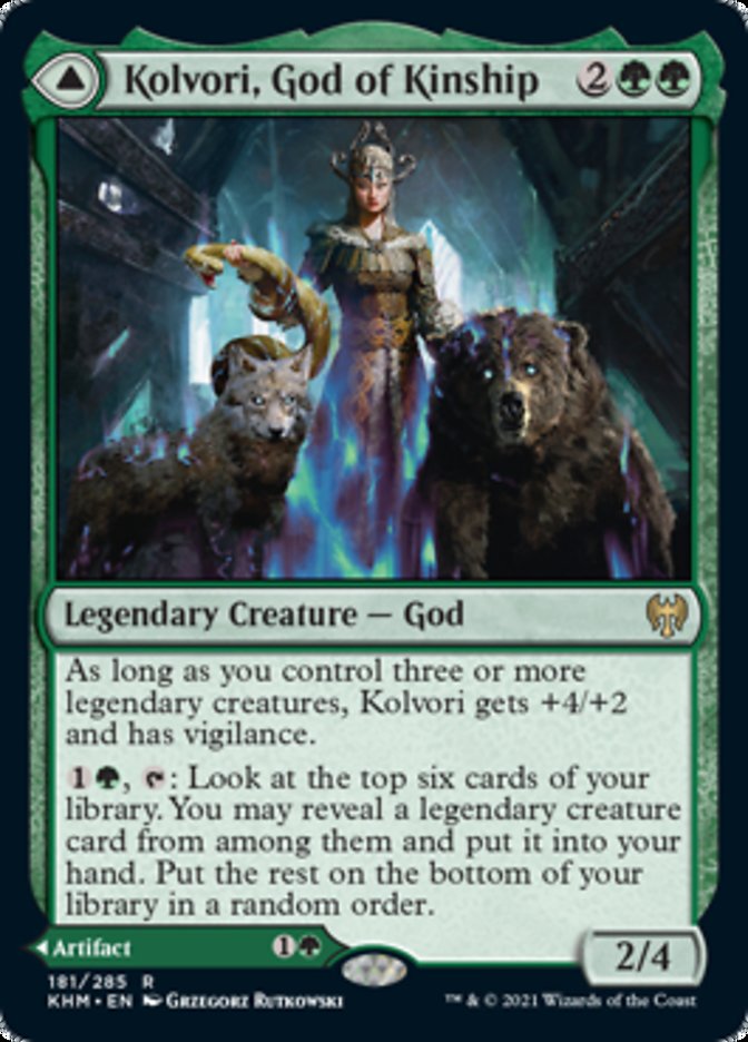 Kolvori, God of Kinship // The Ringhart Crest - Foil